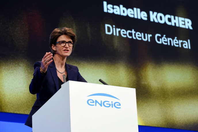 La directrice générale d’Engie, Isabelle Kocher, à Paris, en mai 2019.