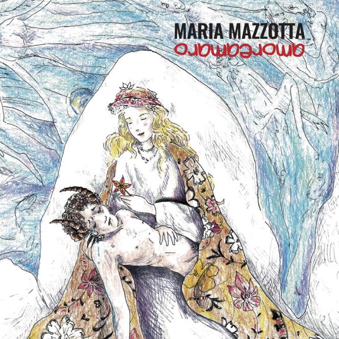 Pochette de l’album « AmoreAmaro », de Maria Mazzotta.
