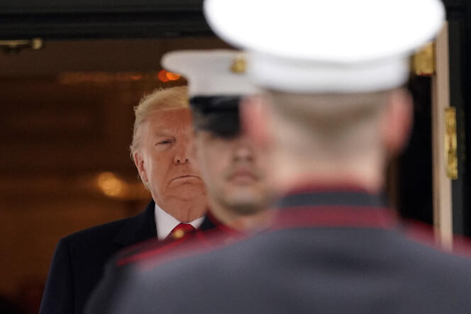 Donald Trump, à la Maison Blanche à Washington, le 5 février.