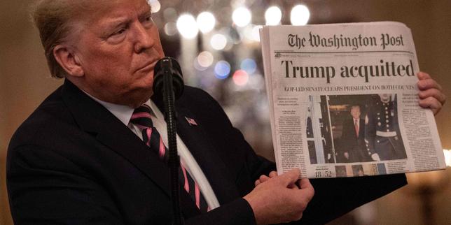 Donald Trump entre victoire et ressentiment