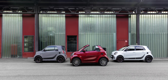 La nouvelle génération de Smart : Fortwo coupé, Fortwo Cabrio et Forfour.