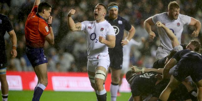 Six nations : l'Angleterre sort victorieuse d'un combat sous la pluie en Ecosse