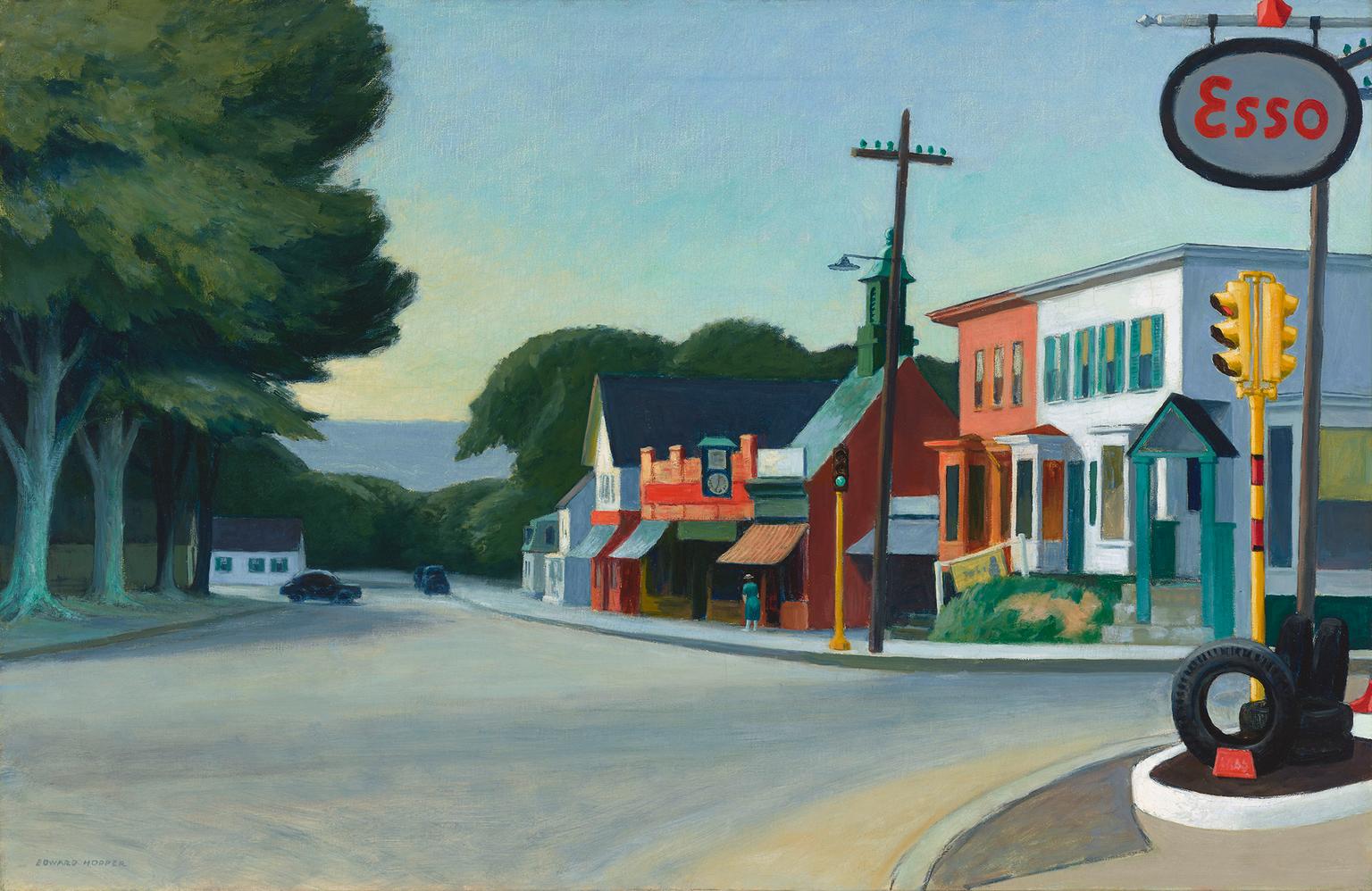 Les paysages d’Edward Hopper célébrés dans une exposition à Bâle