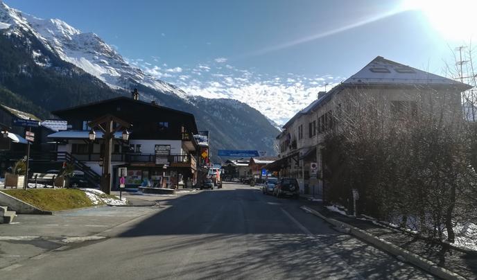 Les Contamines-Montjoie, le 8 février 2020.