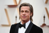 Brad Pitt à la 92e cérémonie des Oscars, le 9 février 2020, à Los Angeles. 