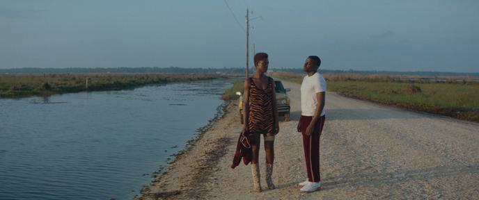 Queen (Jodie Turner-Smith) et Slim (Daniel Kaluuya) dans « Queen & Slim », film américain de Melina Matsoukas.