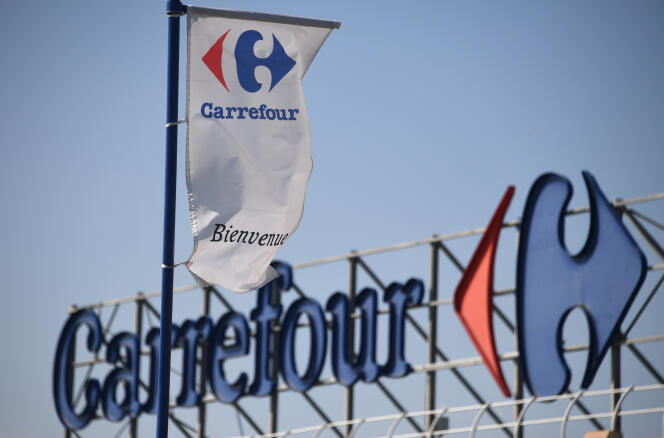 A Carrefour supermarket in the Montpellier region, in 2019.