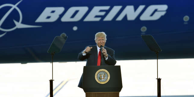 Donald Trump furieux et déçu par  les déboires à répétition de Boeing