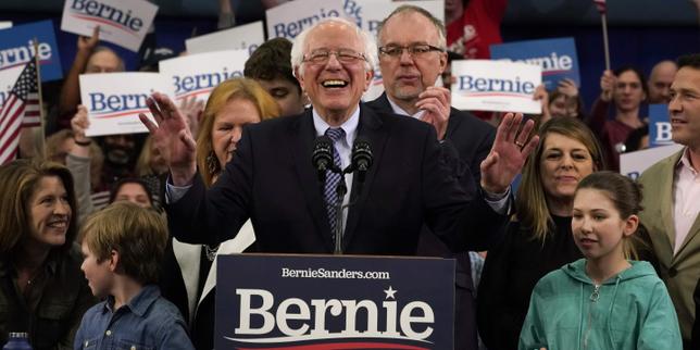 Bernie Sanders remporte la primaire démocrate dans le New Hampshire