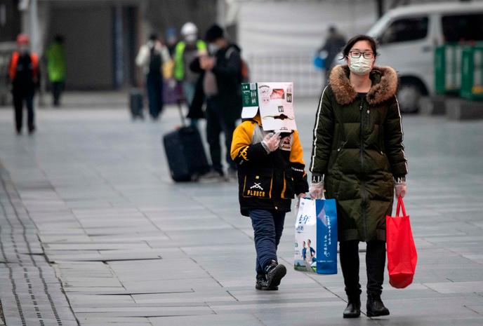 A Shanghai, le 13 février.
