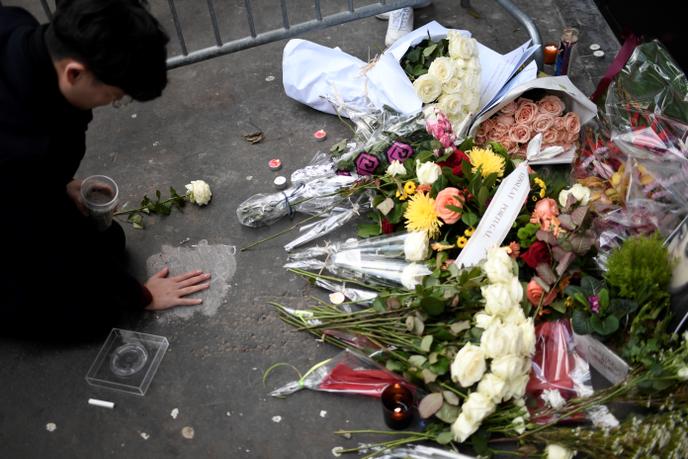 Commémoration des attentats du Bataclan, à Paris, le 13 novembre 2017.
