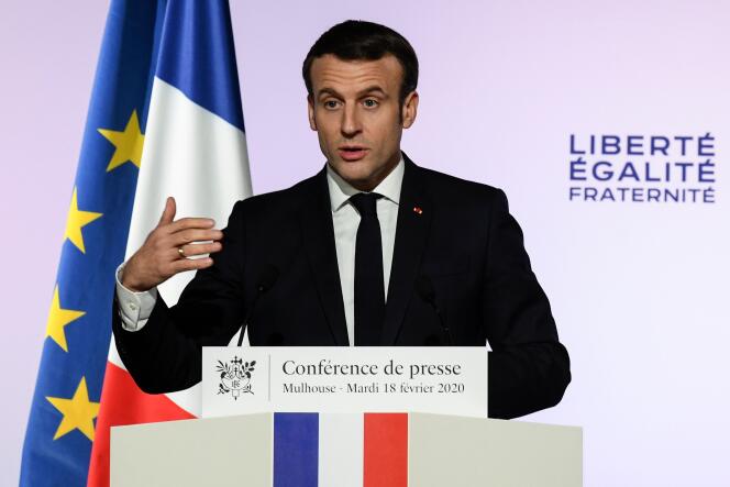 « Le séparatisme islamiste est incompatible avec la liberté et l’égalité, incompatible avec l’indivisibilité de la République et la nécessaire unité de la nation », a affirmé Emmanuel Macron dans un discours prononcé à Mulhouse, mardi 18 février.
