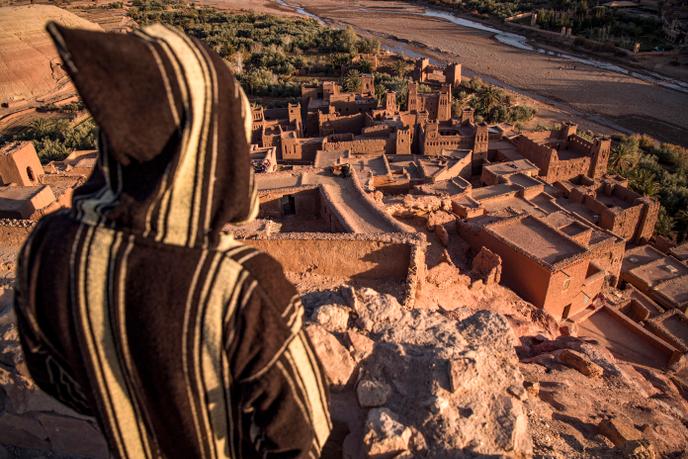 Maroc Ait Ben Haddou Decor Si Discret De Gladiator Et