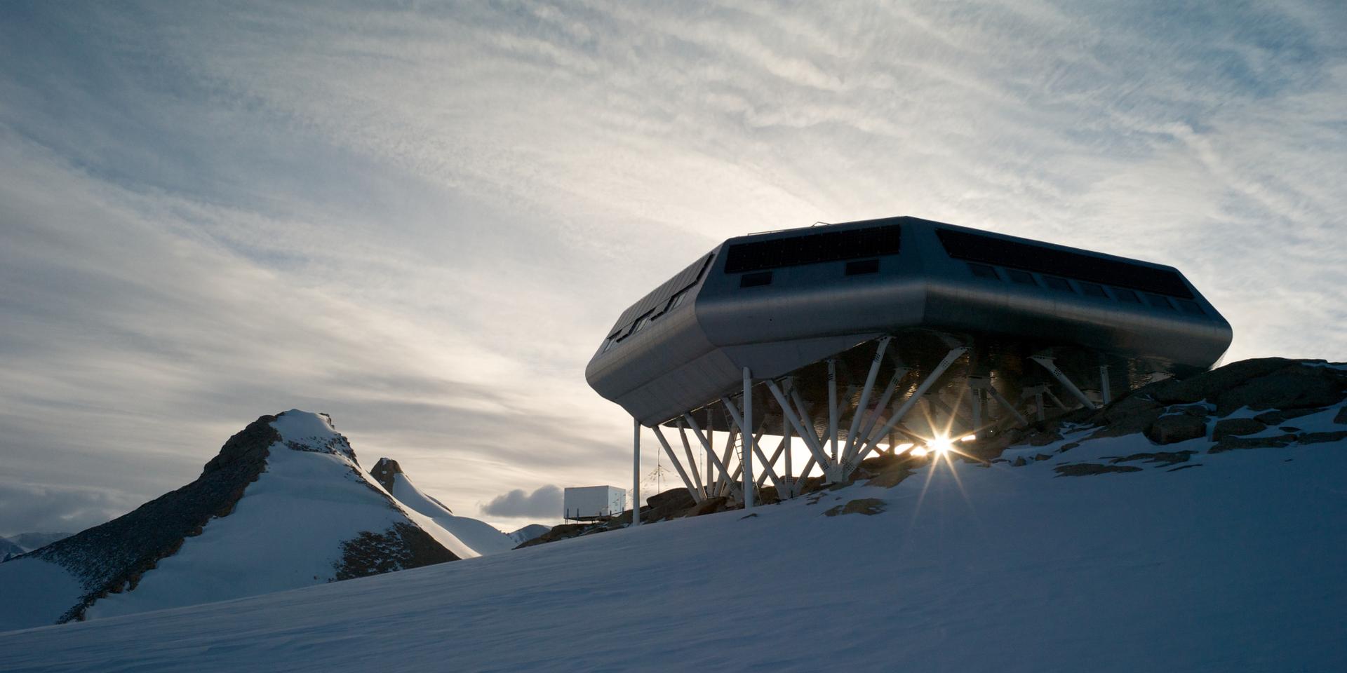 La station Princess-Elisabeth-Antarctica, de la Fondation polaire internationale.