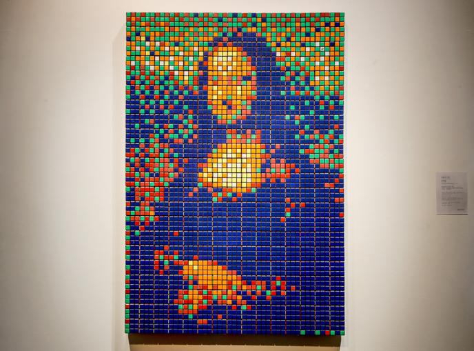 La Joconde En Rubik S Cube De L Artiste Invader Vendue 480 000 Euros Aux Encheres