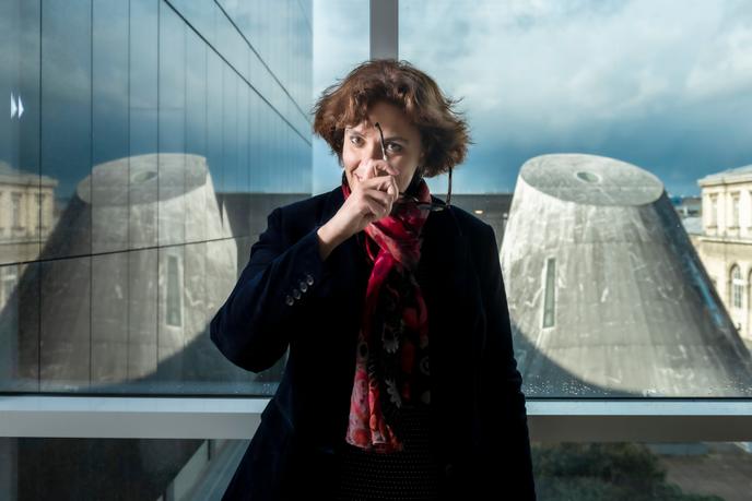 Emilie Delorme, directrice du Conservatoire national supérieur de musique et de danse de Paris (CNSMDP), le 26 février, à Paris.