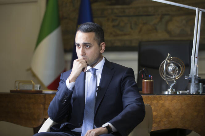 Le ministre italien des affaires étrangères, Luigi Di Maio, à Rome, le 4 février.