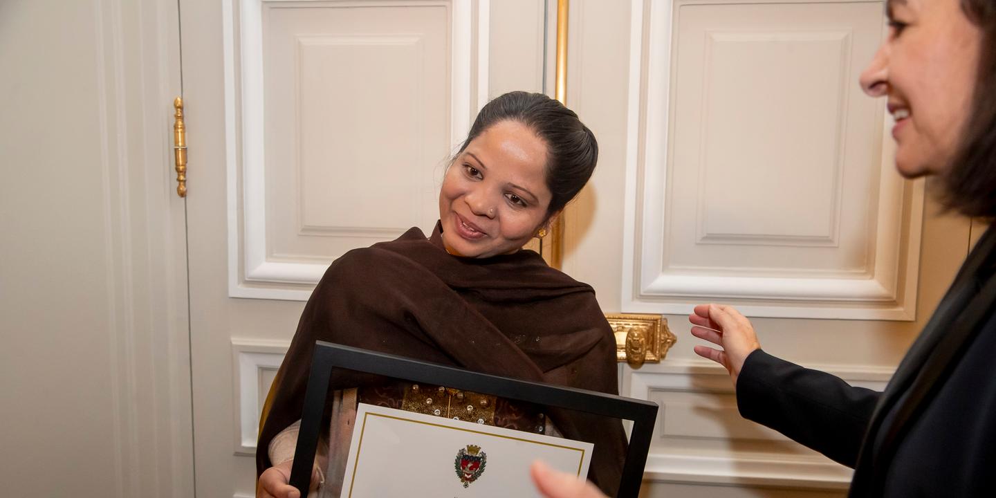 Asia Bibi, chrétienne condamnée à mort pour blasphème puis acquittée au Pakistan, souhaite s’installer en France