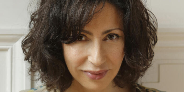 Yasmina Reza, ecrivain, metteur en scene. 
Photos realisees en mai 2014.
(photo by Pascal Victor/ArtComArt)