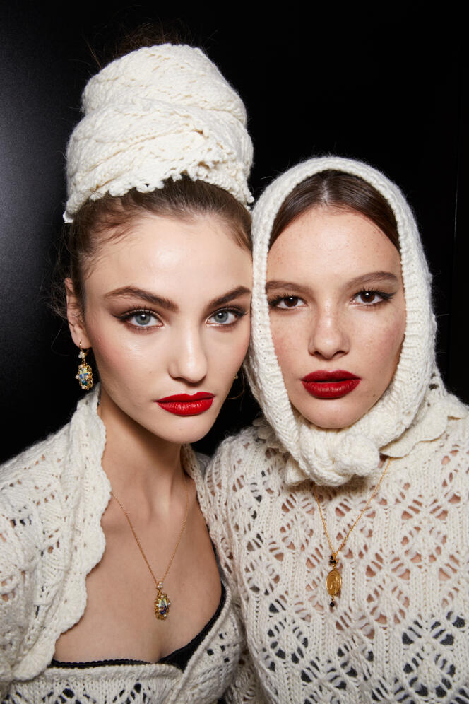 Défilé Dolce & Gabbana, collection automne-hiver 2020-2021.