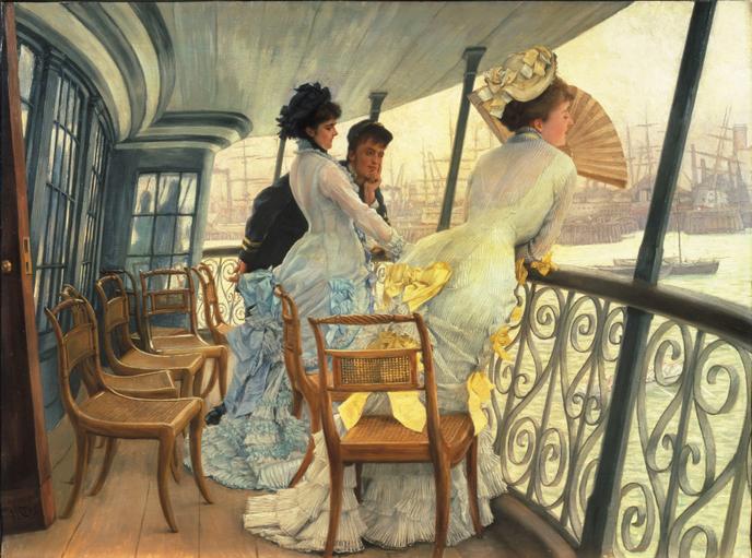 James Tissot or the glamor manufacturing facility