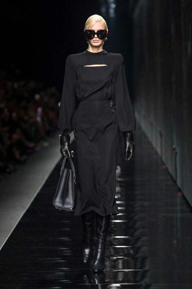 Défilé Versace, collection automne-hiver 2020-2021.