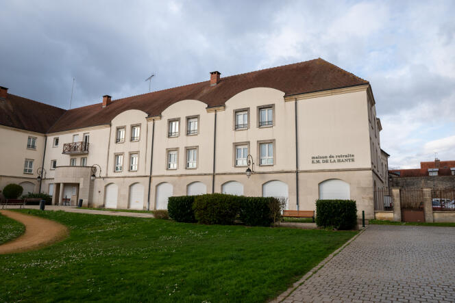 La maison de retraite Etienne-Marie de La Hante, à Crépy-en-Valois (Oise).