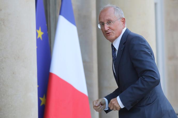 Le PDG de La Poste, Philippe Wahl, à l’Elysée, à Paris, en septembre 2019.