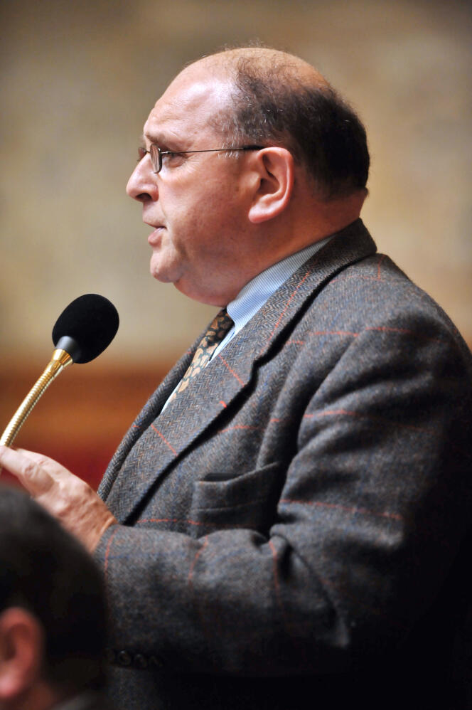 Jean-Pierre Schosteck, à l’Assemblée nationale, en 2008.