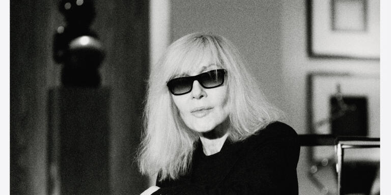 Betty Catroux chez elle à Paris, le 20 février 2020.