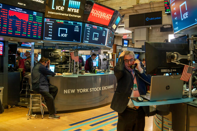 Au New York Stock Exchange, le 5 mars.