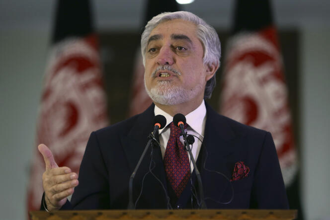 Abdullah Abdullah, le 29 février 2020 à Kaboul.