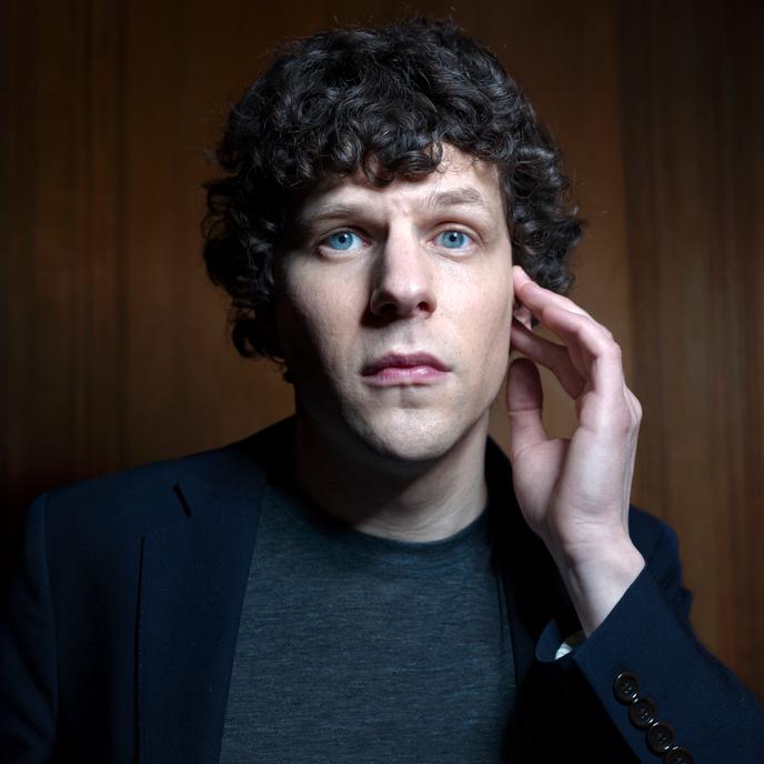 Jesse Eisenberg, à l’hôtel Grand Amour, le 19 février à Paris.