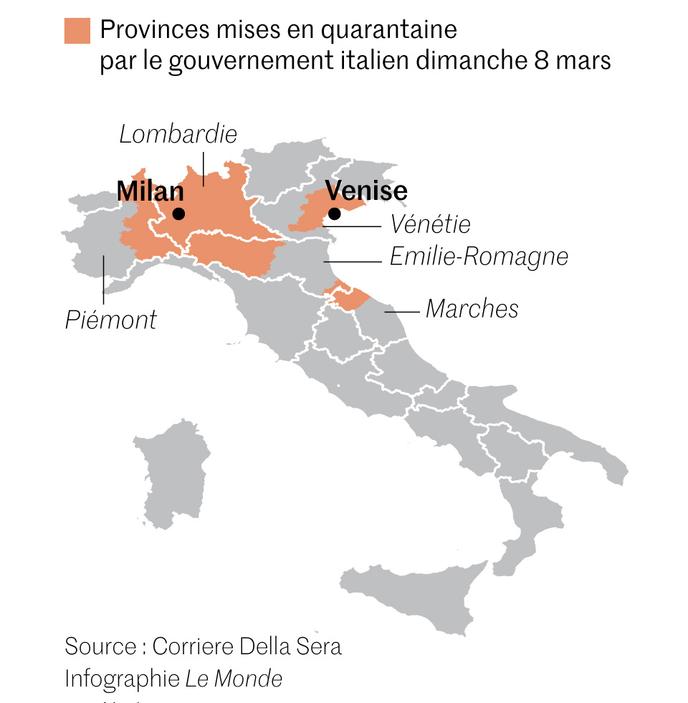 Coronavirus Le Difficile Confinement Des Provinces Du Nord De L
