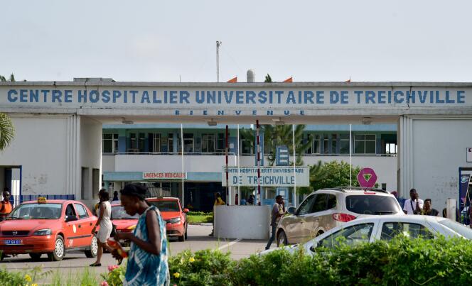 Le CHU de Treichville à Abidjan, en octobre 2017.