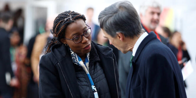 La secrétaire générale de la Commission économique des Nations-unies pour l’Afrique, Vera Songwe, à Londres, le 20 janvier 2020.