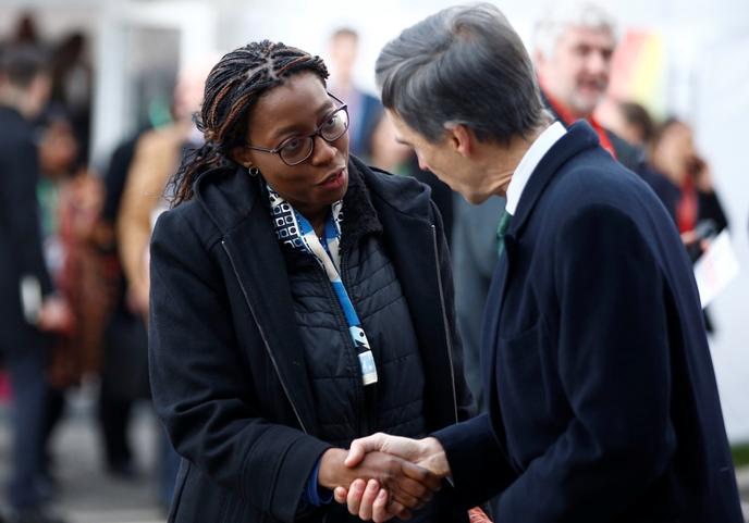 La secrétaire générale de la Commission économique des Nations-unies pour l’Afrique, Vera Songwe, à Londres, le 20 janvier 2020.