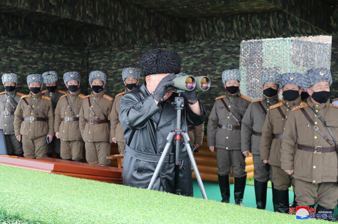 Le président nord-coréen Kim Jong-un, le 29 février.