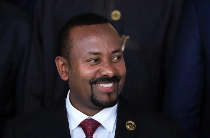 Le premier ministre éthiopien Abiy Ahmed à Addis-Abeba, le 9 février 2020.