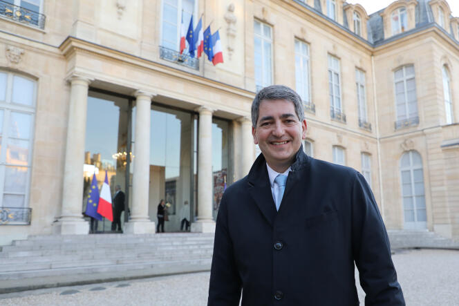 Le président de la région Grand Est, Jean Rottner, au palais de l’Elysée, en février 2019.