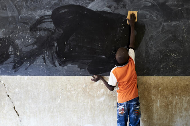 Depuis le début de la crise du coronavirus en Afrique, plus de 1,3 milliard de jeunes sont empêchés d’aller à l’école. Ici à Ségou, au Mali, le 1er octobre 2019.