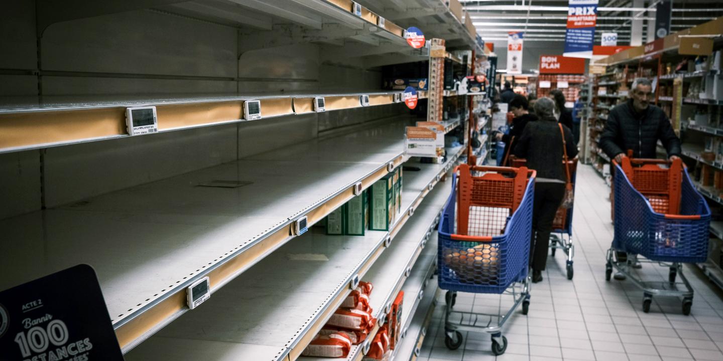 Coronavirus : l’activité économique française est en chute de 35 %, selon l’Insee