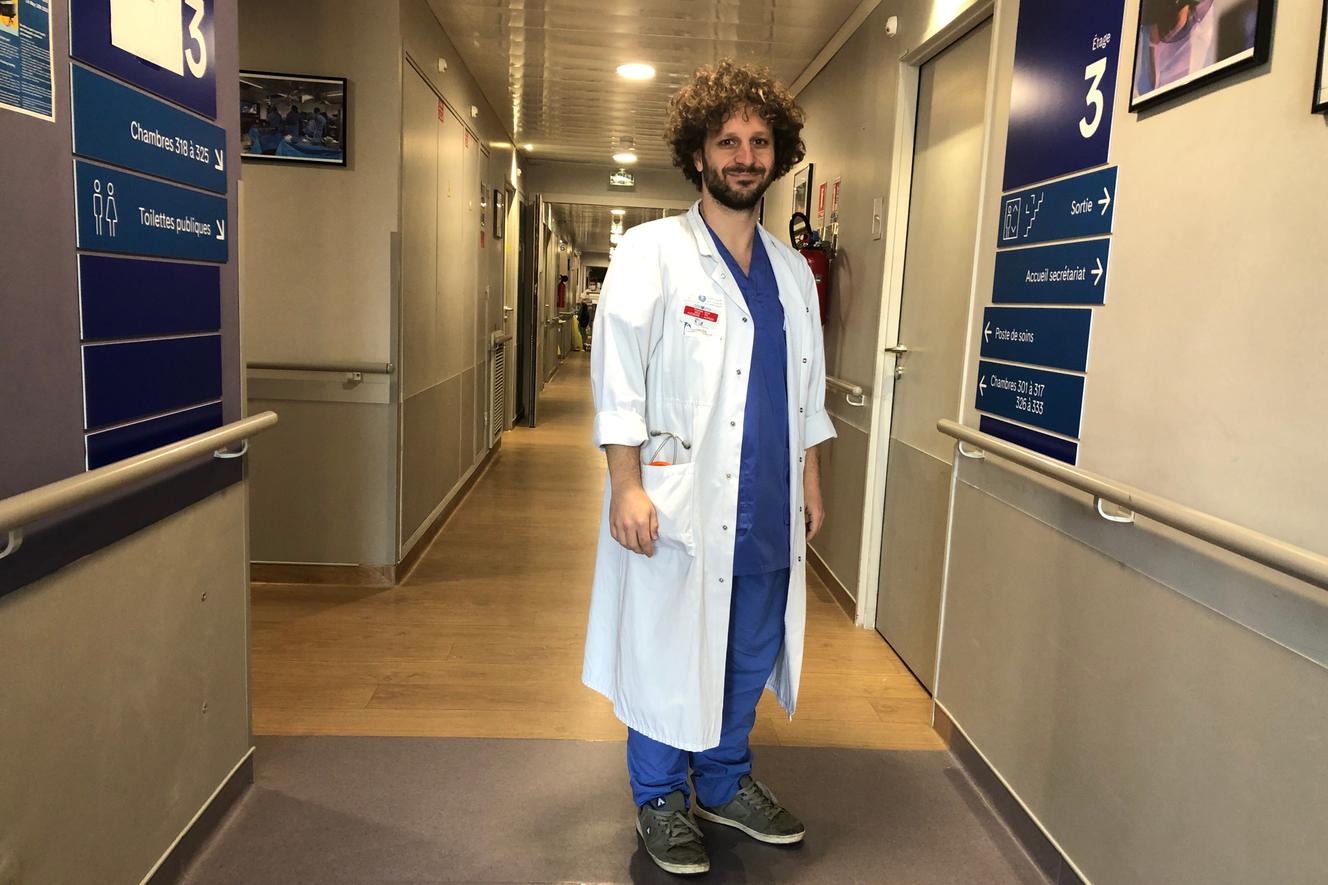 Thomas Gille, pneumologue à l’hôpital d’Avicenne, à Bobigny.