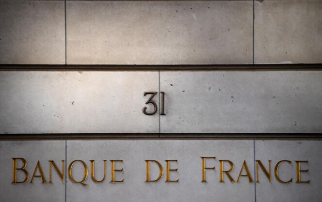 Au siège de la Banque de France, à Paris, le 27 mars.