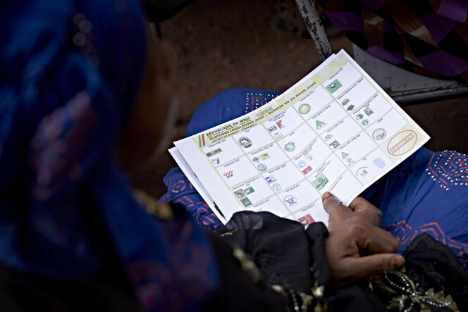 A Bamako, le 23 mars, lors de la campagne électorale pour les législatives maliennes.