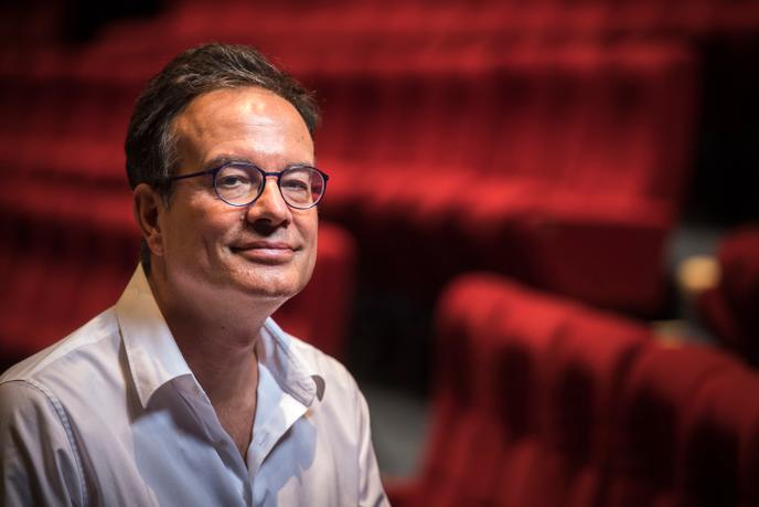 Le chorégraphe José Montalvo, en septembre 2016, à la Maison des arts de Créteil.