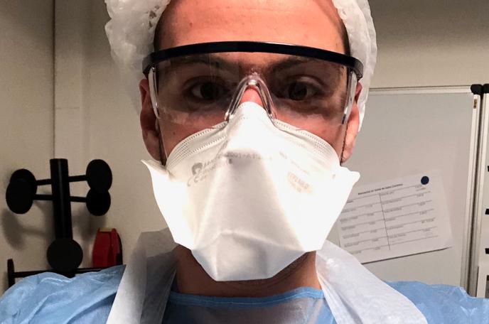 Pierre Hammoum, interne en réanimation à l’hôpital Lariboisière (Paris 10e).