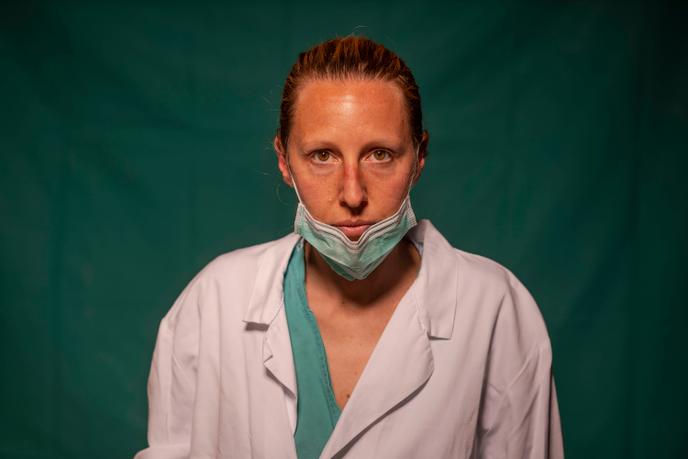 Marta Catoni, 33 ans, immunologiste à la clinique Spoke Casal Palocco de Rome.