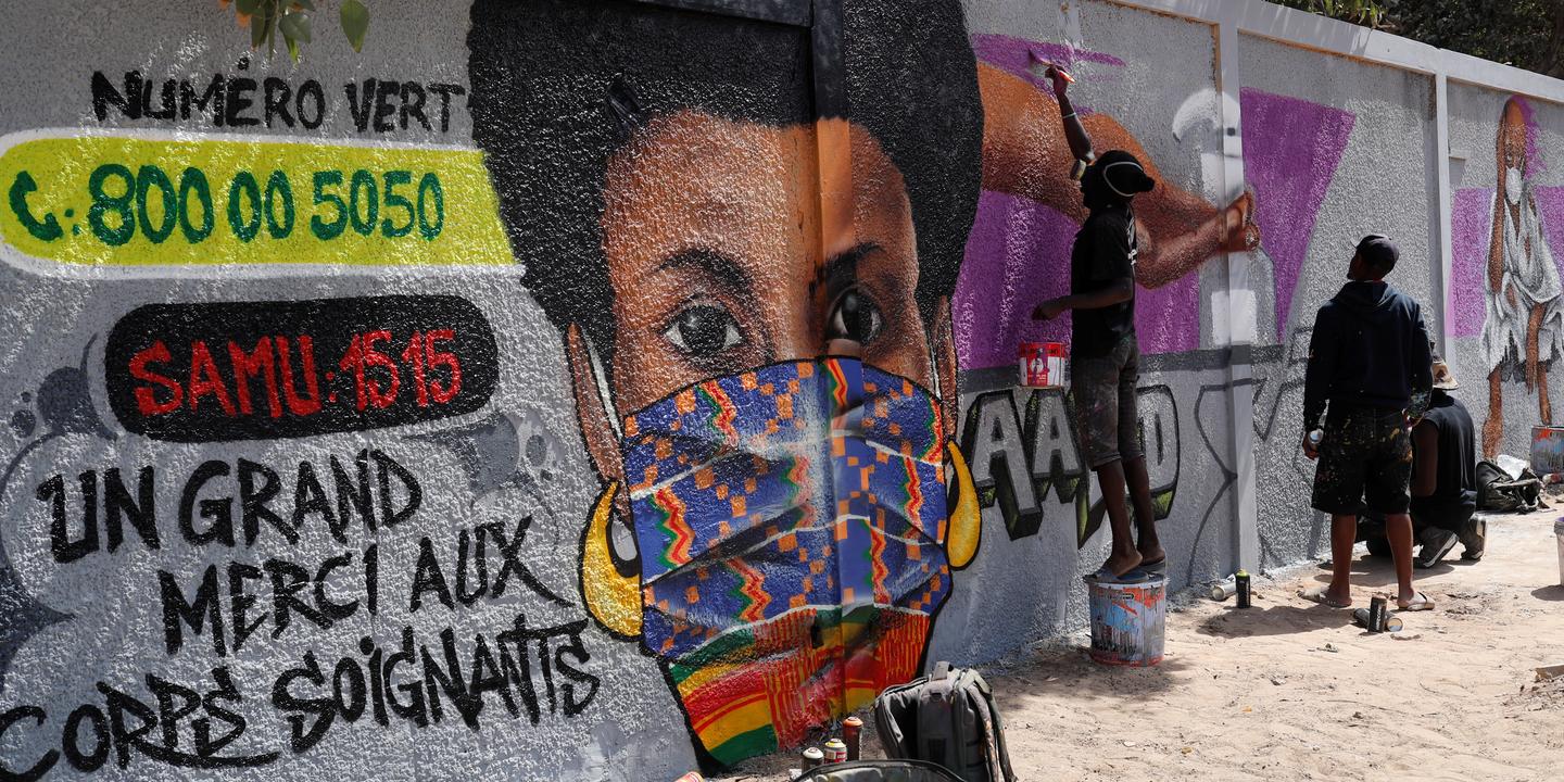 Au Sénégal, graffeurs et hip-hopeurs sortent l’art contre le Covid-19