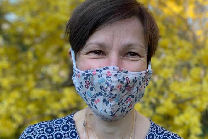 Géraldine Morel, midwife in a private and liberal hospital in the Annecy region (Haute-Savoie).